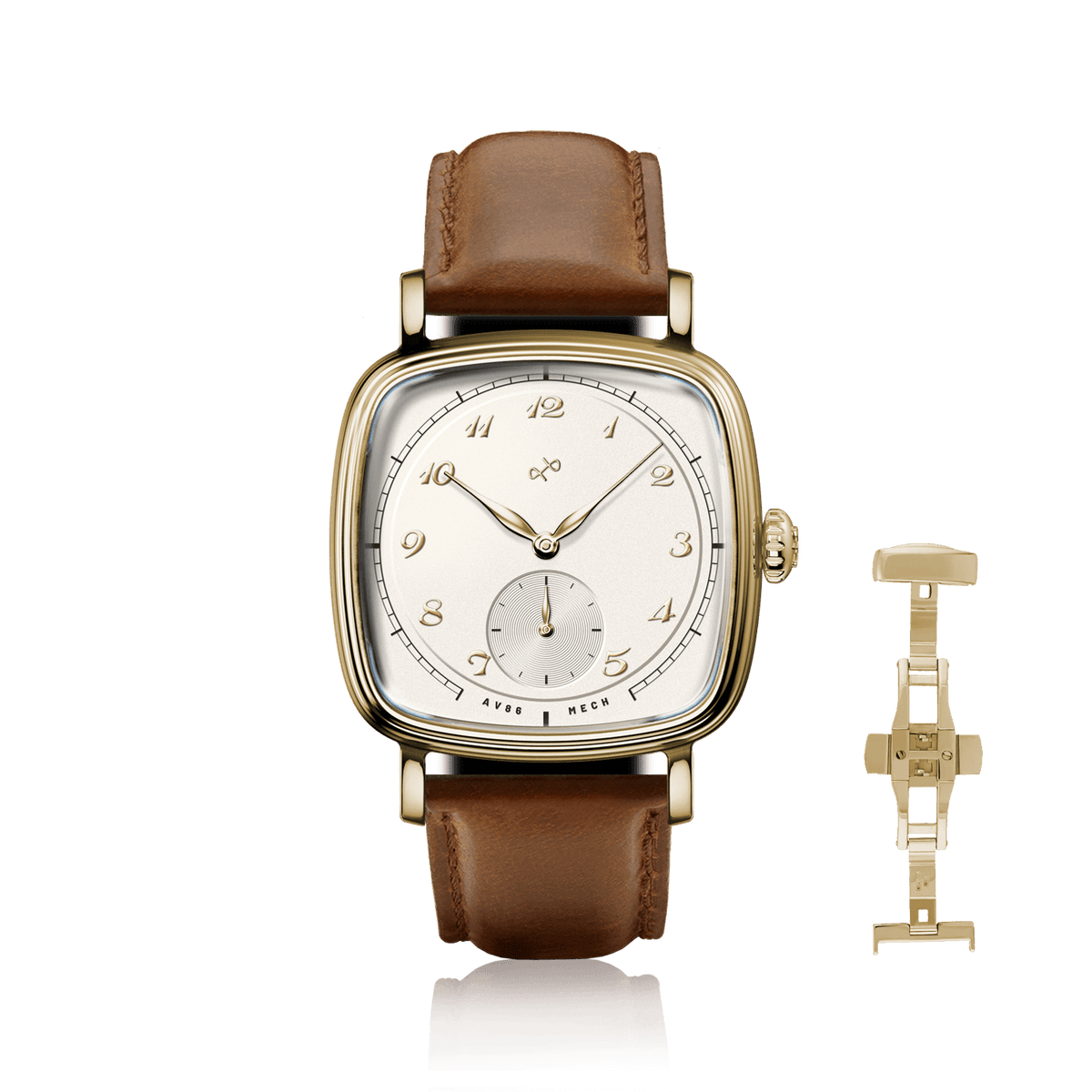 1954 Amalfi Mechanical, Gold / Off White