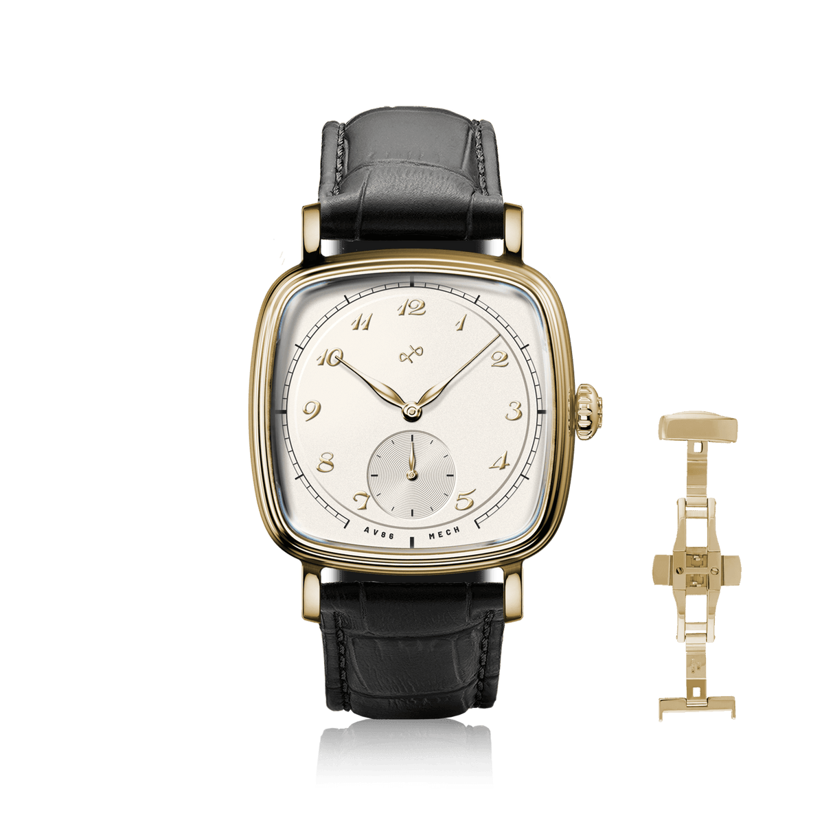 1954 Amalfi Mechanical, Gold / Off White