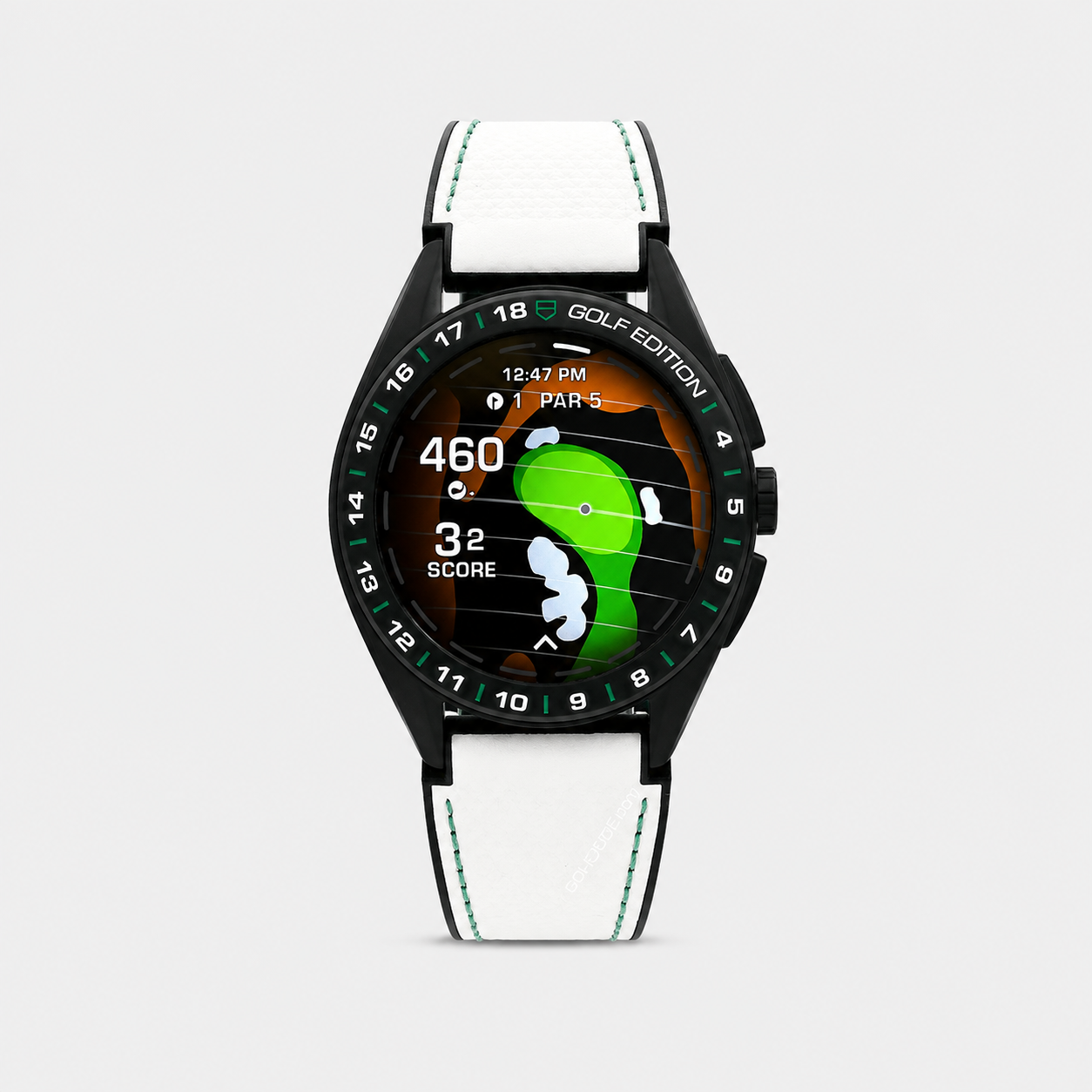 TAG Heuer Connected Calibre E4 Golf Edition 45 mm Titanium Smartwatch