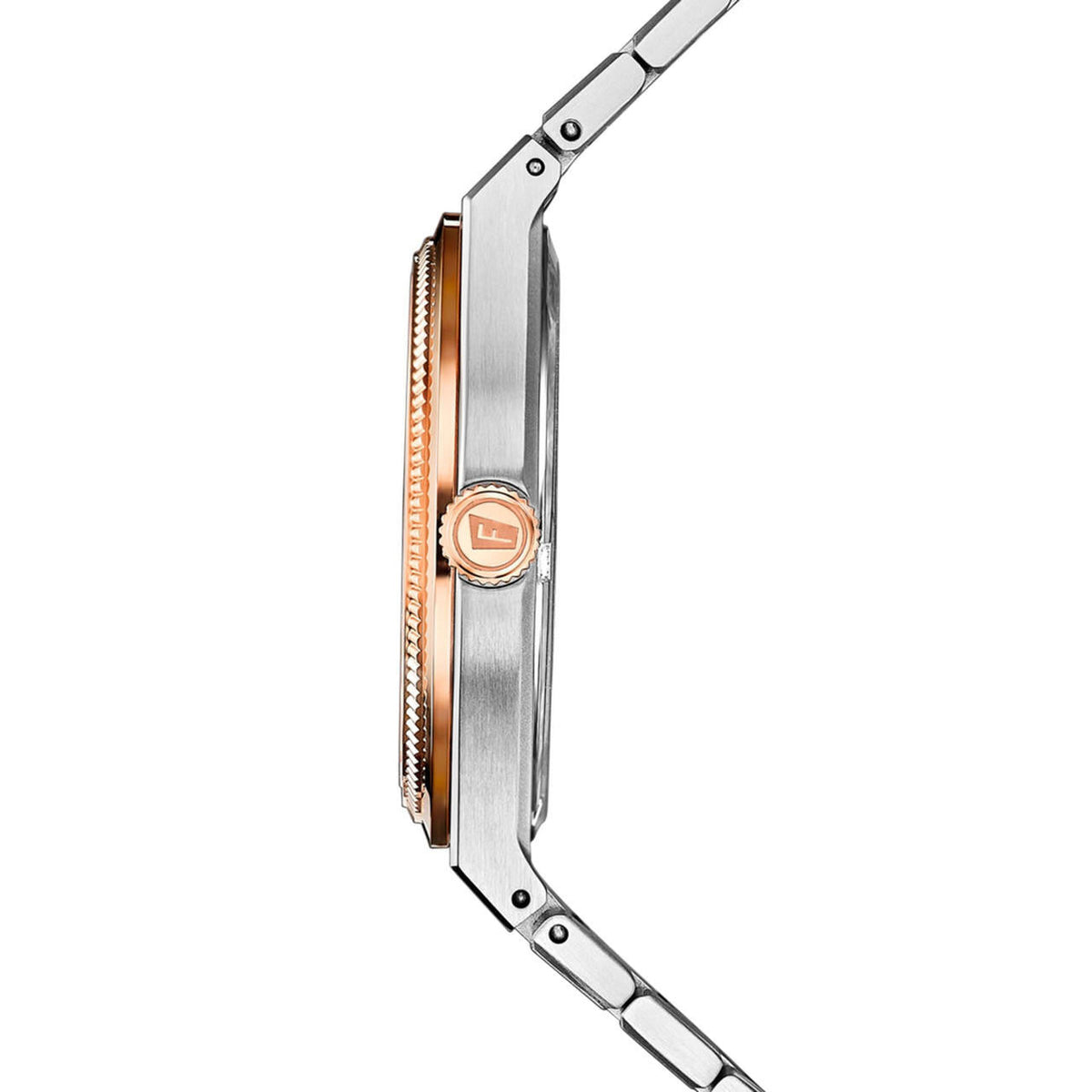 FESTINA Swiss Made Quartz 35 mm Rose Gold Silver Dial Women's Watch