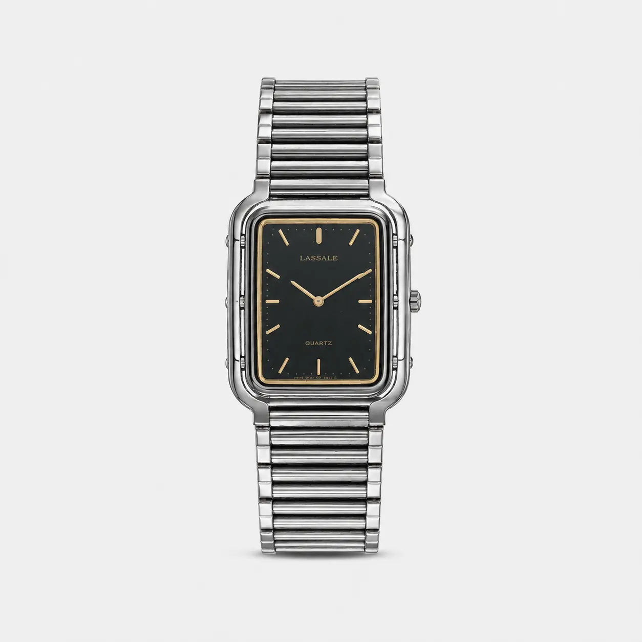 Seiko Lassale Black Dial Stainless Steel Men's Watch