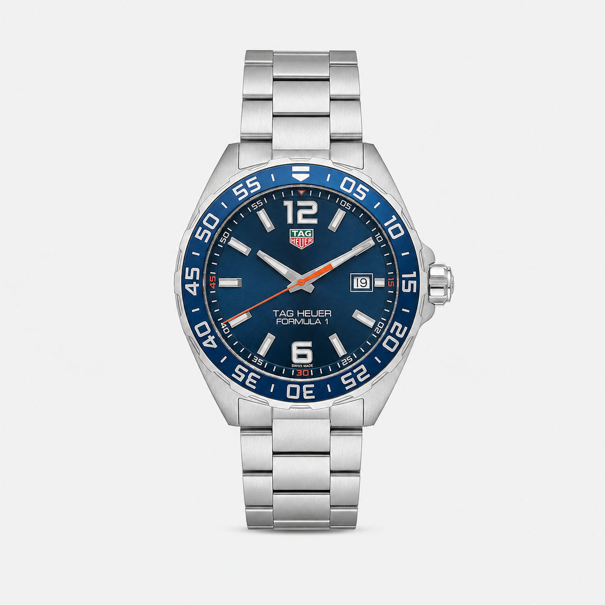 TAG HEUER Formula-1 Stainless Steel Blue Sunray Dial Men's Watch