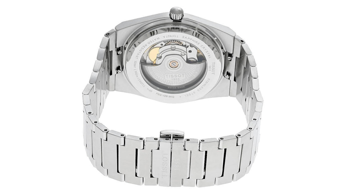 TISSOT PRX Powermatic 80 40 mm Ice Blue Dial Men's Watch
