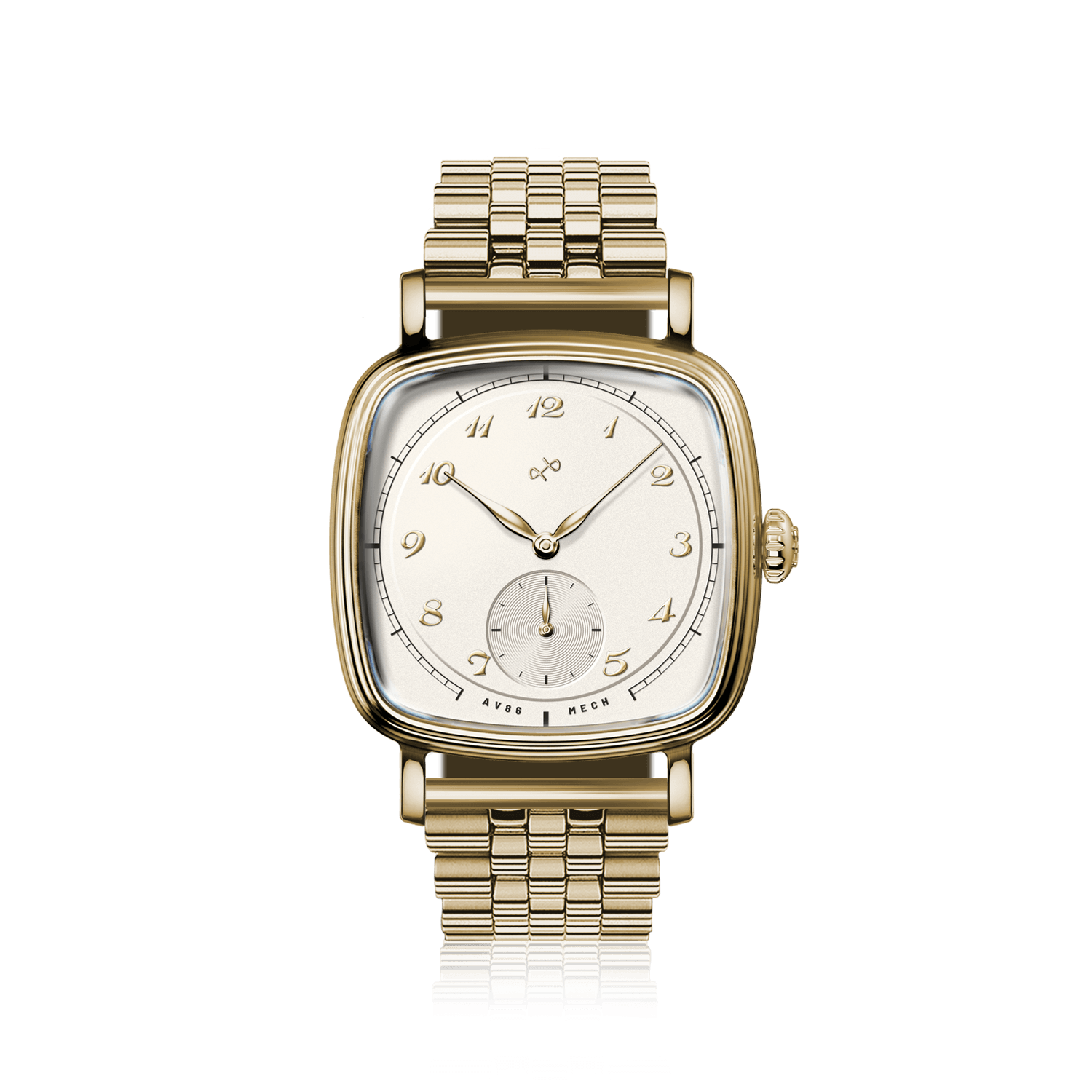 1954 Amalfi Mechanical, Gold / Off White