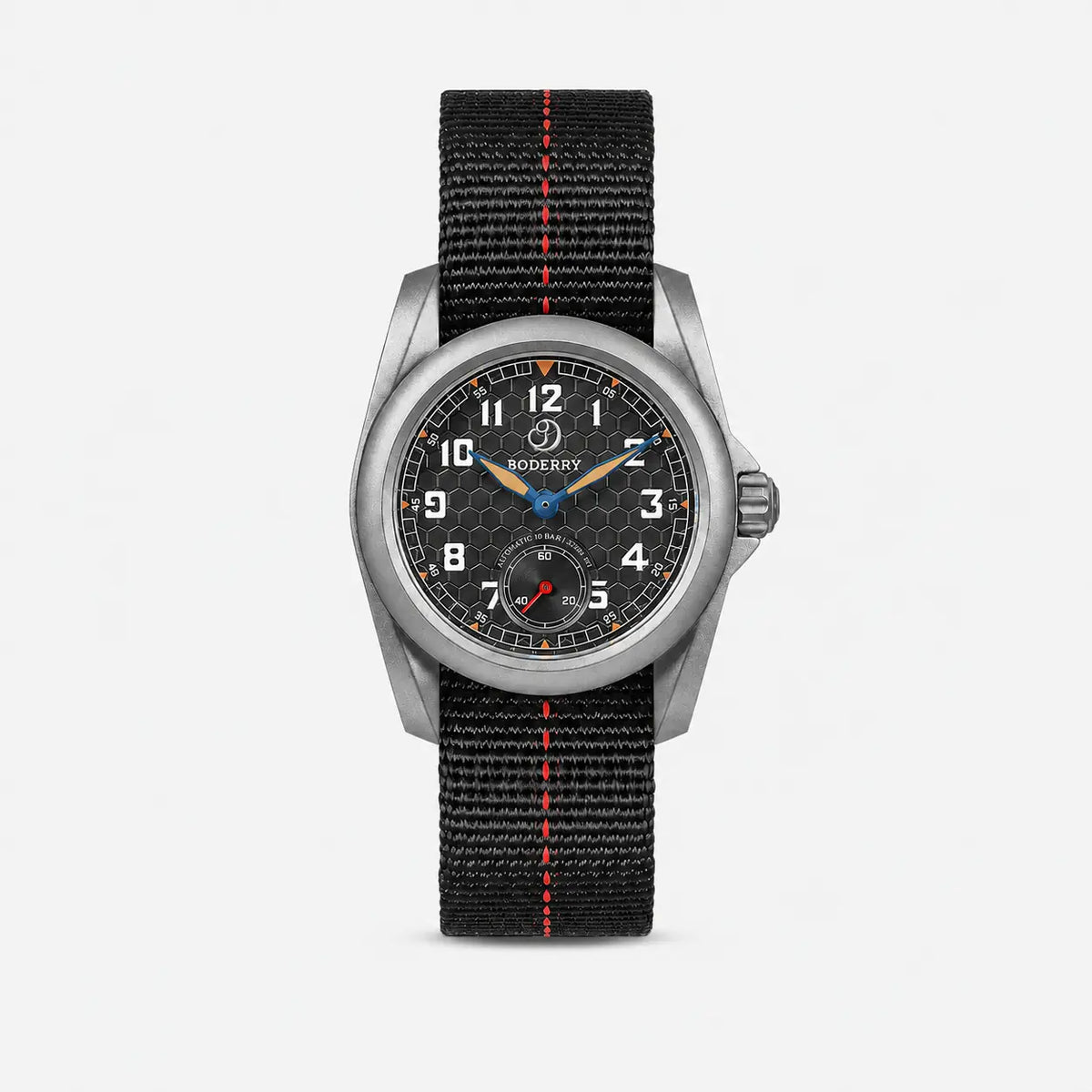 VOYAGER S72 – 72-Hour Power Reserve Titanium Automatic Field Watch, 100M Water Resistant | Gray