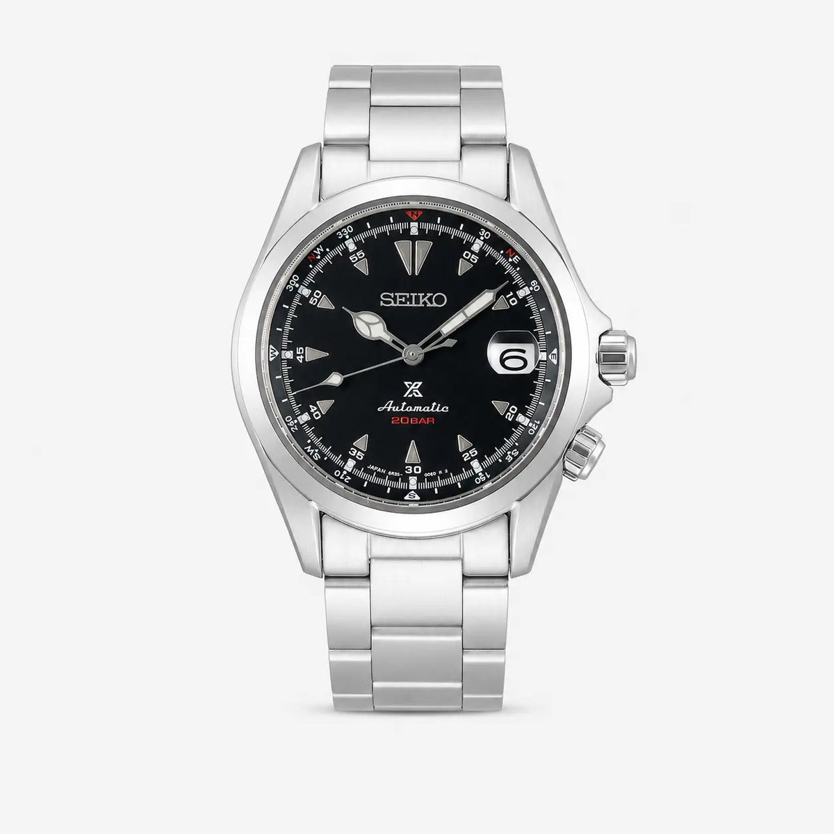 Seiko Prospex Alpinist Watch | 39.5 mm | Automatic | Black