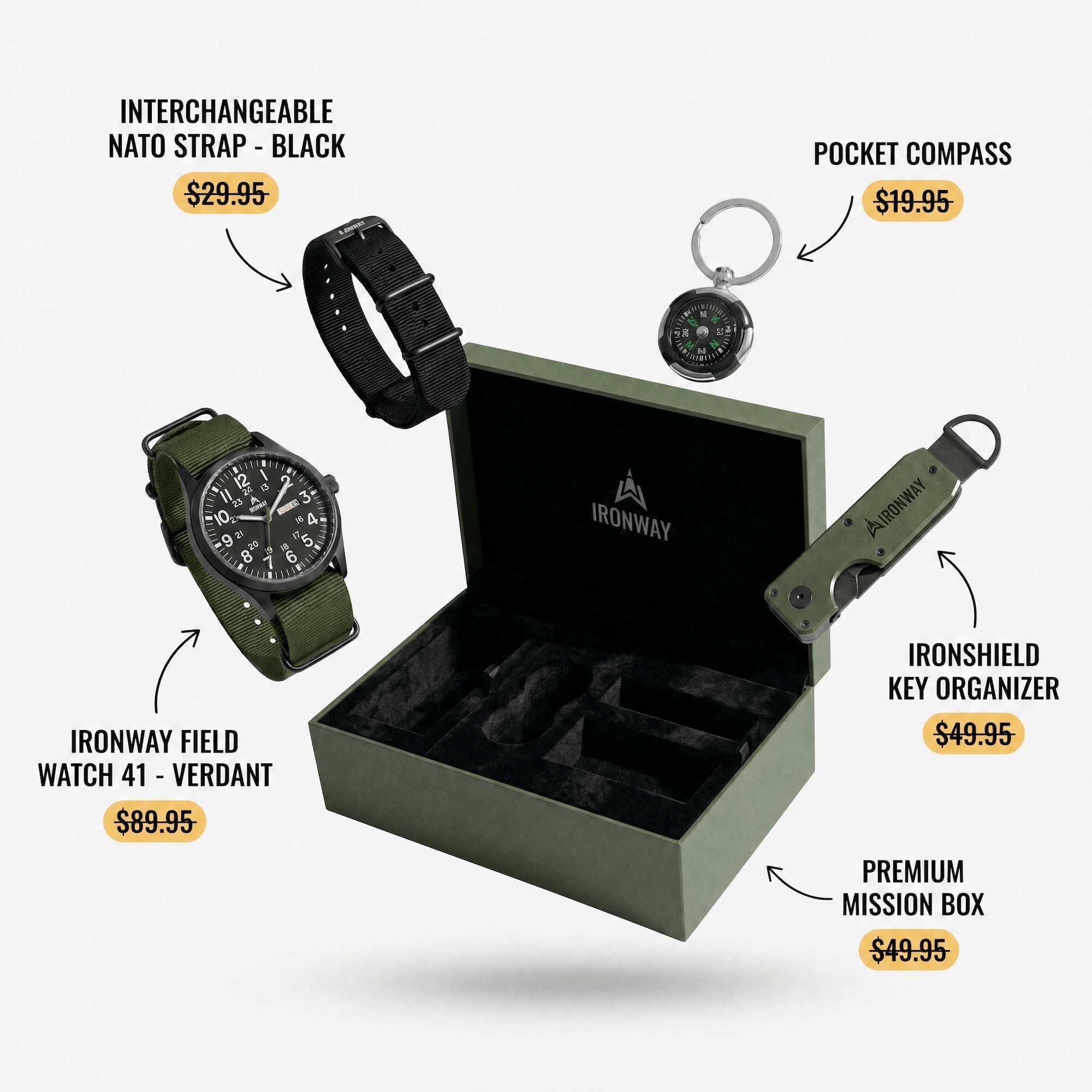 Ironway Field Watch 41 — Reliable in All Conditions