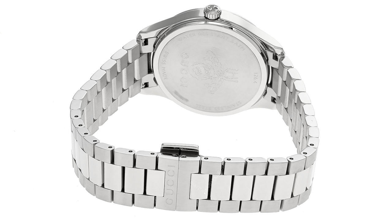 GUCCI G-Timeless 32 mm Quartz Stainless Steel Pink Dial Women's Watch