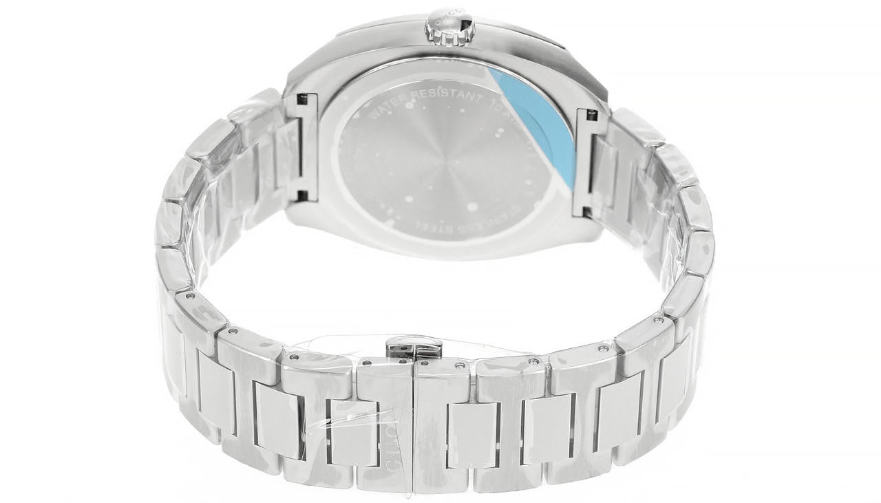 GUCCI GG2570 40 mm Quartz Stainless Steel Black Dial Men's Watch