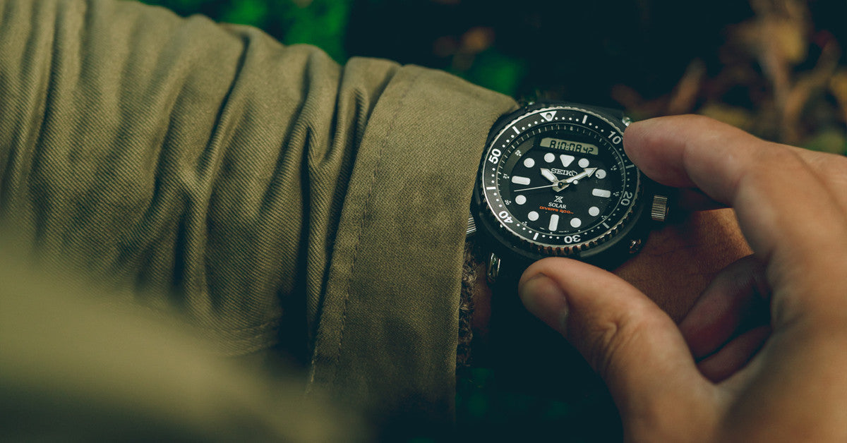 Seiko Prospex Arnie Re-Issue Watch | 47.8 mm | Solar Chronograph | As Seen In Predator