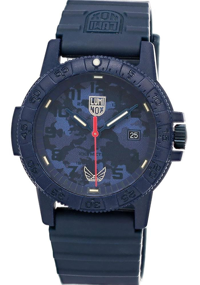 LUMINOX Leatherback Sea Turtle Giant X Volition 44 mm Blue Dial Rubber Men's Watch