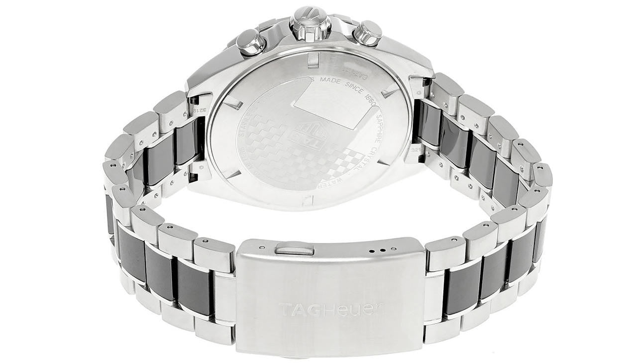 TAG HEUER Formula-1 43 mm Chronograph Stainless Steel Ceramic Men's Watch