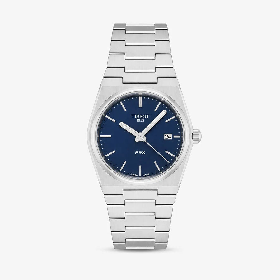TISSOT PRX 35 mm Quartz Stainless Steel Blue Dial Unisex Watch